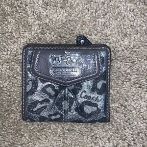 Coach Leopard print wallet